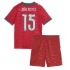 Portugal Joao Neves #15 Hjemmedraktsett Barn VM 2026 Kortermet (+ korte bukser)
